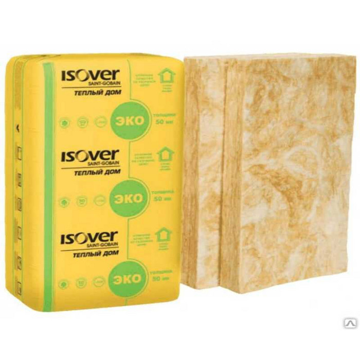 Утеплитель Isover Теплый Дом Твин 50х1220х5490 в Кузьмоловском